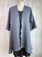 Load image into Gallery viewer, Storm Organic Cotton Sleeved Kimono
