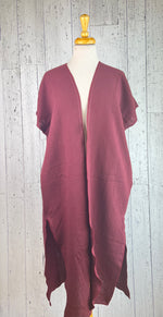 Load image into Gallery viewer, Mulberry Organic Cotton Short Sleeve Kimono
