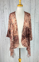 Load image into Gallery viewer, Tiger Stripes Sleeved Kimono (Various Lengths )
