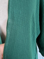 Load image into Gallery viewer, Pine Organic Cotton Sleeved Kimono
