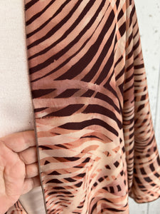 Tiger Stripes Sleeved Kimono (Various Lengths )