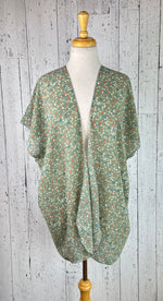 Load image into Gallery viewer, Spring Meadow I Short Sleeve Kimono
