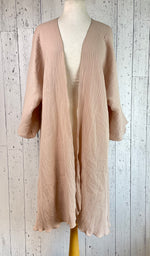 Load image into Gallery viewer, Chai Organic Cotton Sleeved Kimono
